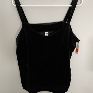Velvet tank top